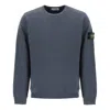 Stone Island Crewneck Sweatshirt 'grey' In Blue