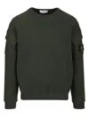 Stone Island Cotton Sweatshirt In Green
