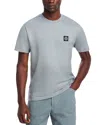 Stone Island Crewneck Tee In Grey Green