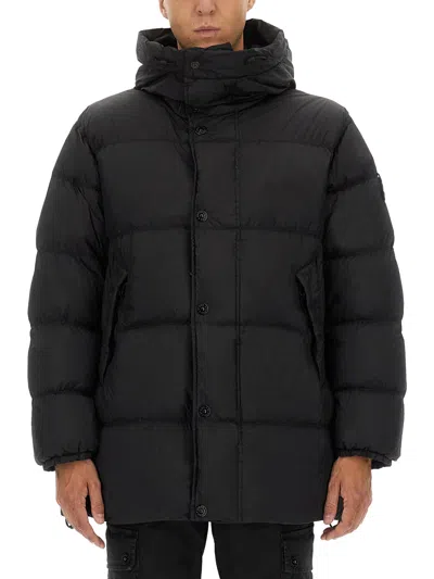 STONE ISLAND "CRINCKLE REPS NY" PADDED PARKA