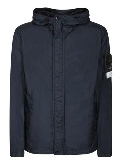 Stone Island Crinkle Blue Jacket