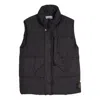 Stone Island Crinkle Reps Down Vest 'black'