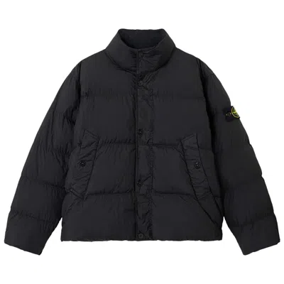Pre-owned Stone Island Crinkle Reps Ny Down Jacket 'black' | Men's Size Xl