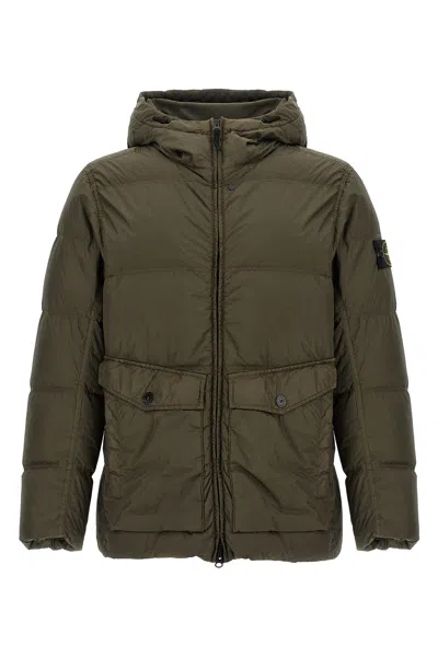 STONE ISLAND 'CRINKLE REPS NY' PADDED PARKA