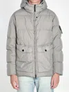 Stone Island Crinkle Reps Ny Puffer Jacket In Gray