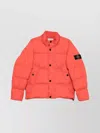 Stone Island Down Jacket In Lightweight Recycled Nylon Reps Jackets Red In Red