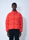 Stone Island Crinkles Reps Ny Bomber Jacket In Red