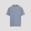 Stone Island Regular-fit T-shirt With Compass Patch In Blue