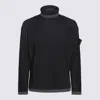 Stone Island Compass-badge Jumper In Charcoal