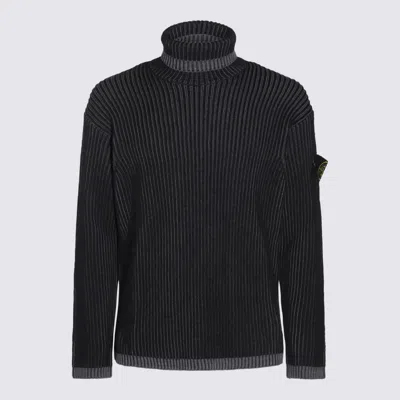 Stone Island Compass-badge Jumper In Grey