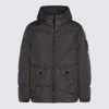 Stone Island Crinkle Reps Ny Jacket Badge In Black
