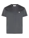 Stone Island Dark Grey T-shirt With Patch . In Gray