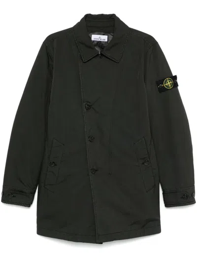 Stone Island David-tc Coat In Grey