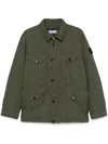 Stone Island David-tc Jacket In Green