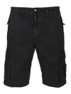 Stone Island Men Slim-fit Cargo Bermuda Shorts With Zip Pockets