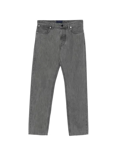 Stone Island Denim Cotton Jeans In Gray