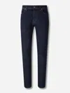Stone Island Denim Flared Jeans In Blue