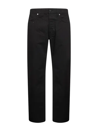 Stone Island Denim Research Black Cotton Denim Five-pocket Jeans