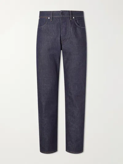 Stone Island Denim Straight-leg Jeans In Blue