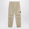 Stone Island Desert-coloured Trousers In Cotton In Brown