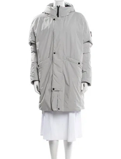 Pre-owned Stone Island Down Coat In Neutral
