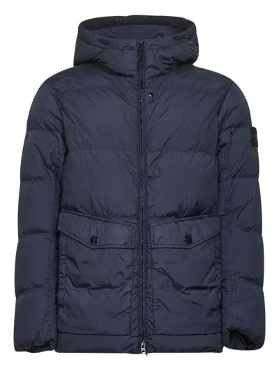 STONE ISLAND STONE ISLAND DOWN JACKET 4100011 CRINKLE REPS NY