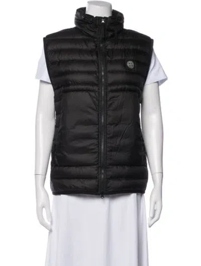 Pre-owned Stone Island Down Jacket In Black