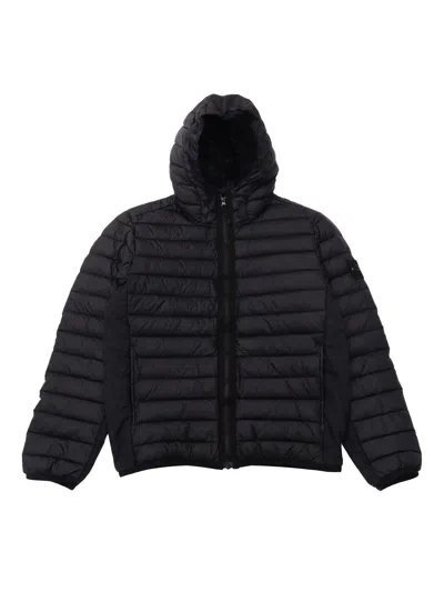Stone Island Kids' Down Jacket In Blue