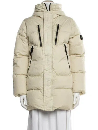 Pre-owned Stone Island Down Jacket In Green