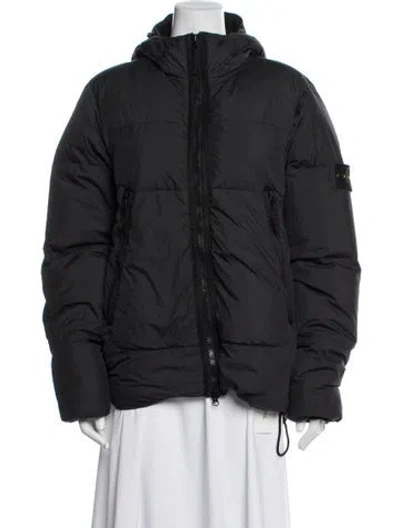 Pre-owned Stone Island Down Jacket In Grey