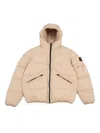 Stone Island Down Jacket In Neutral