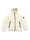 Stone Island Down Jacket In White