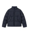 Stone Island Down Jacket With Anti-drop And Wind Resistance In Black