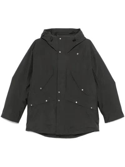 Stone Island Down Padded Jacket In Grey