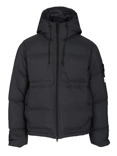 STONE ISLAND DOWN PARKA IN 6.6 CORDURA® RIPSTOP NYLON COATS BLUE