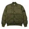 Stone Island Down Puffer Jacket 'olive' In Green