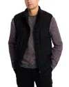 Stone Island Down Vest In Black