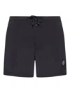 Stone Island Drawstring-fastening Shorts In Black
