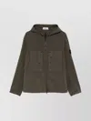 Stone Island Drawstring Hooded Jacket Pockets