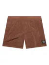 Stone Island Drawstring Shorts In Brown