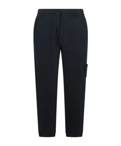 STONE ISLAND STONE ISLAND COMPASS-PATCH DRAWSTRING TRACK PANTS