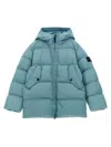 Stone Island Dyed Down Jacket In Blue