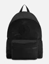 Stone Island Backpack With Pockets And Zipper Padding In Black