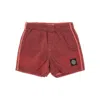 Stone Island Econyl Swimpants Kids In Red