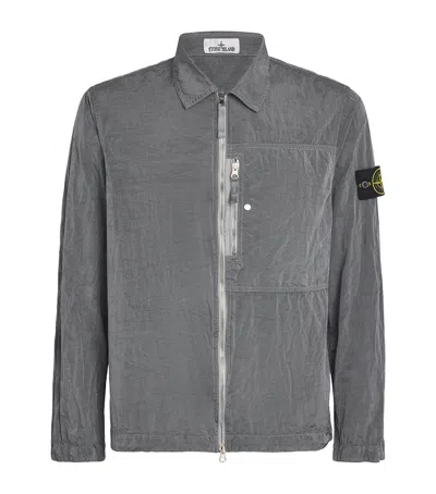 STONE ISLAND ECONYL WIND-RESISTANT JACKET