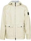 Stone Island Compass-badge Jacket In Neutrals