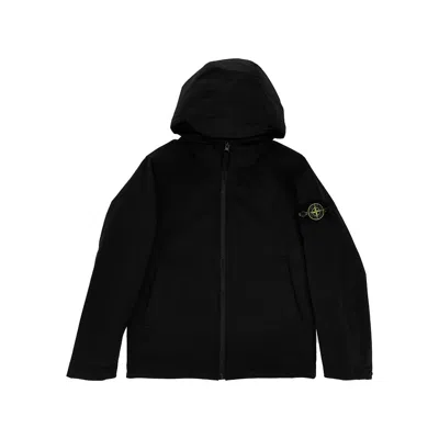 Stone Island E-dye Soft Shell Padded Jacket - Kids In Black