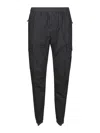 Stone Island Mens Navy Blue Brand-badge Tapered-leg Regular-fit Stretch-cotton Trousers In Blue