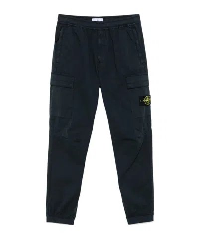 STONE ISLAND COMPASS-BADGE CARGO TROUSERS