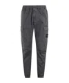 Stone Island Cargo Patch-pocket Trousers In Gray